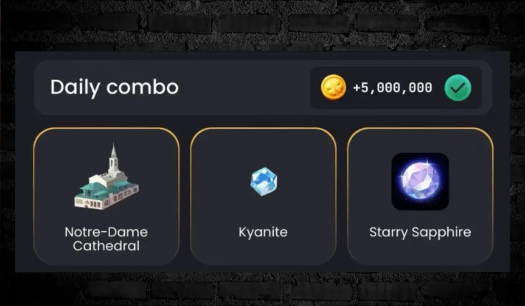 Zencoin daily combo September 15